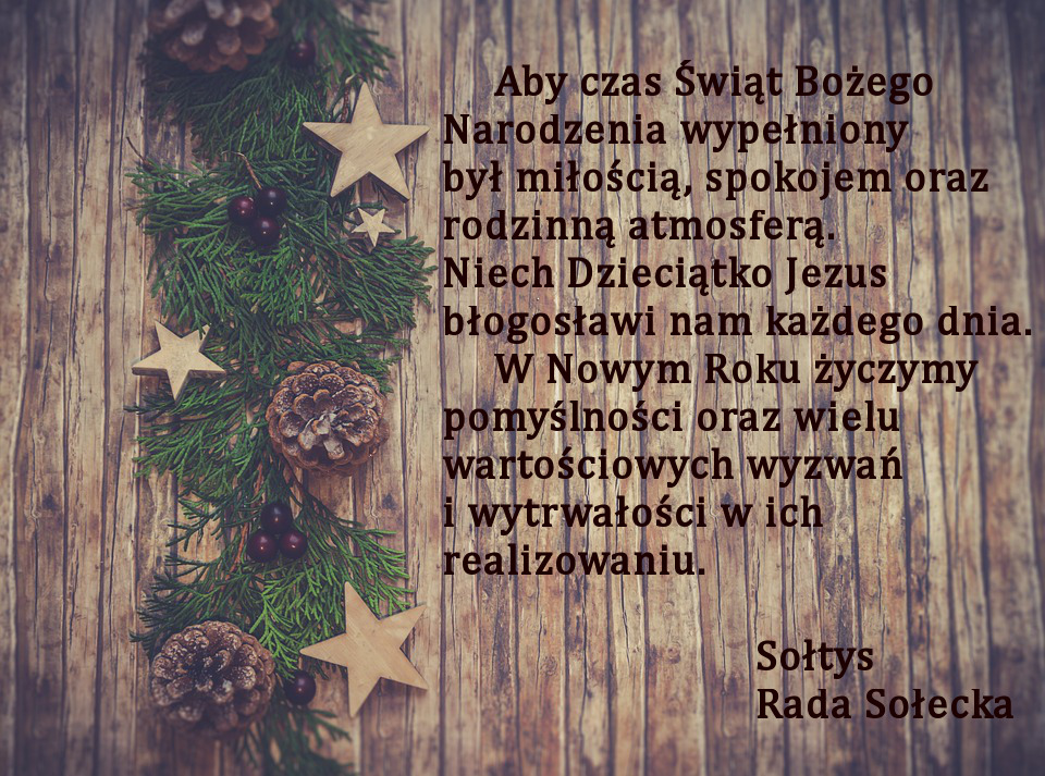 życzenia Boże Narodzenie 2018